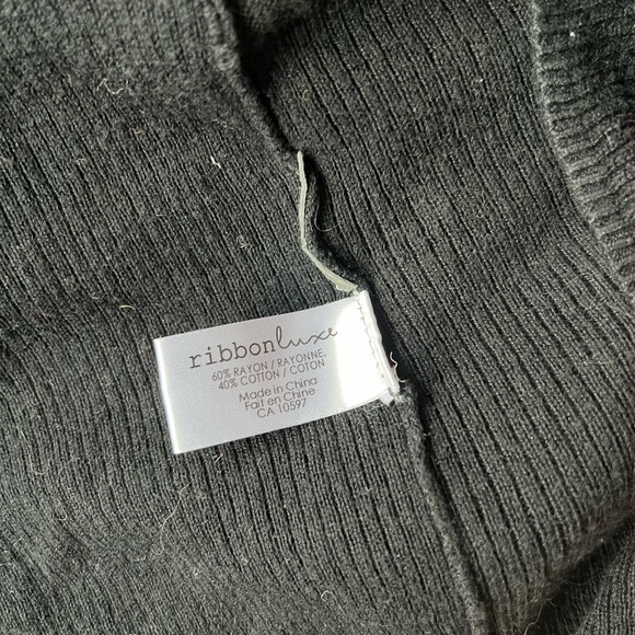 PLENTY Ribbon Luxe Shawl Caridgan - Picture 4 of 5